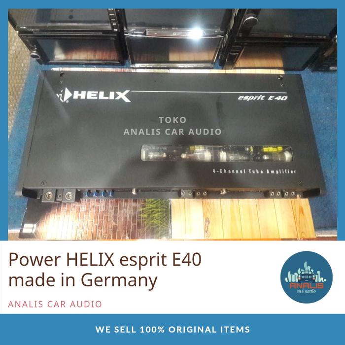 Jual Power Amplifier tabung HELIX esprit E40 4 Channel made in