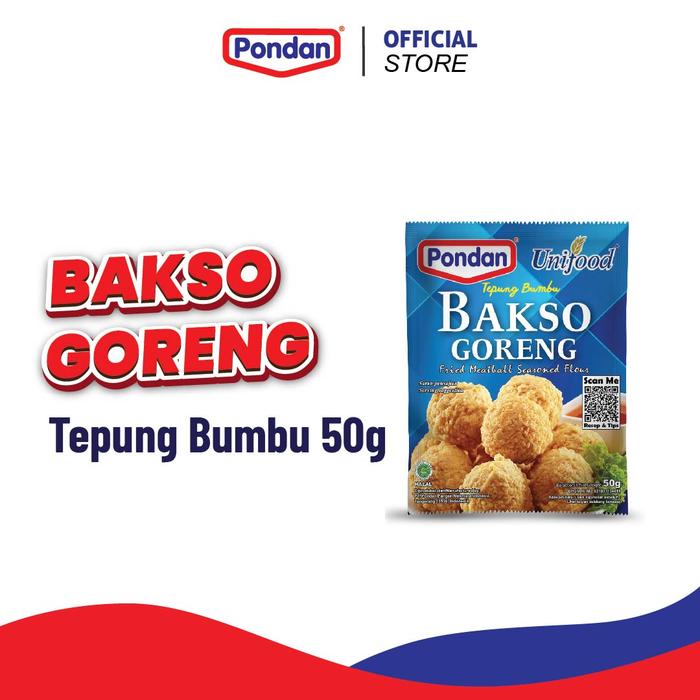 Gambar Pondan Unifood Tepung Bakso Goreng 50g dari Pondan Food Kota Tangerang Tokopedia