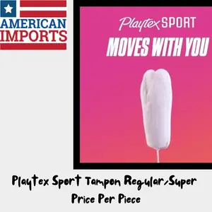[Ecer Satuan] Playtex Sport Tampons - Regular/Super (Tampon Olah Raga)