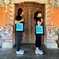 Gambar Tote Bag Pulau Plastik dari Kopernik Technology Kiosk Kab. Gianyar 2 Tokopedia