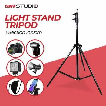 Tripod Level Drat 1/4 inch Untuk Laser level 12 / 16 line Aluminium