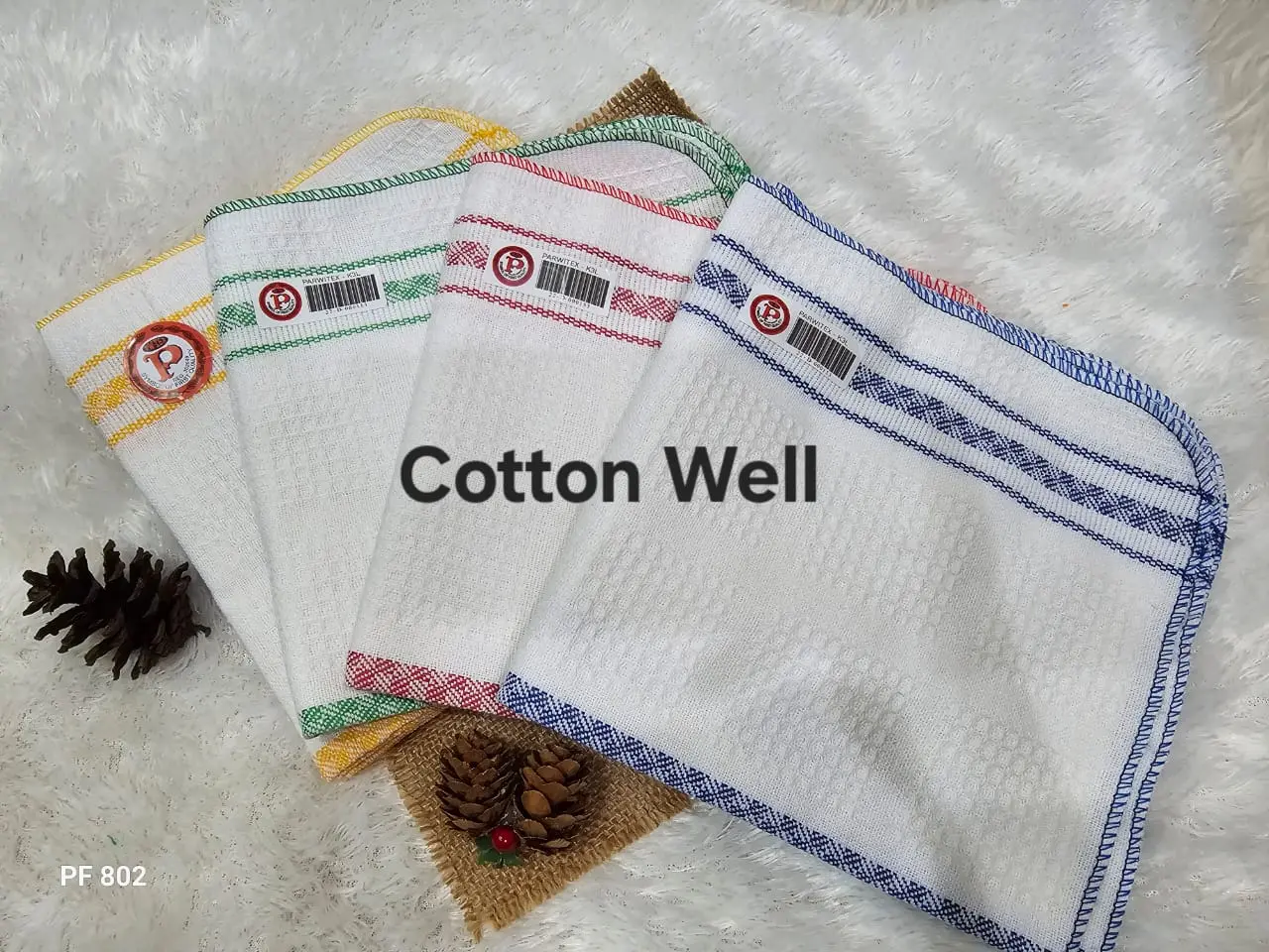Serbet 40x40cm / Kain Lap Meja Piring Gelas Dapur Kitchen Tutup Panci