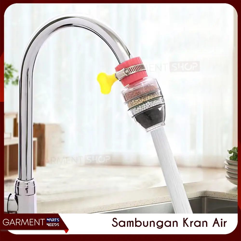 Penyaring Air Kran Saringan Sambungan Filter Wastafel 6 Lapis Original