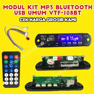 MODUL KIT BLUETOOTH MP3 USB UMUM/MURAH VTF-108BT