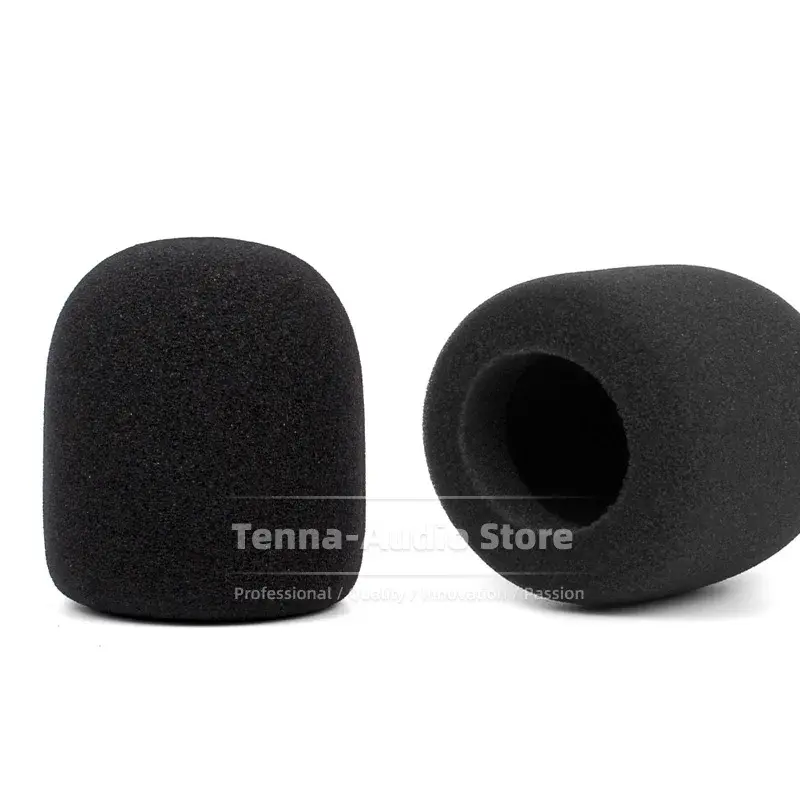 Busa mikrofon shure SM58 BETA 58A windshield pop filter cover tebal 1