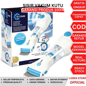 Sisir Vakum Elektrik Serbaguna Penyedot Kutu Rambut Ketombe Terampuh