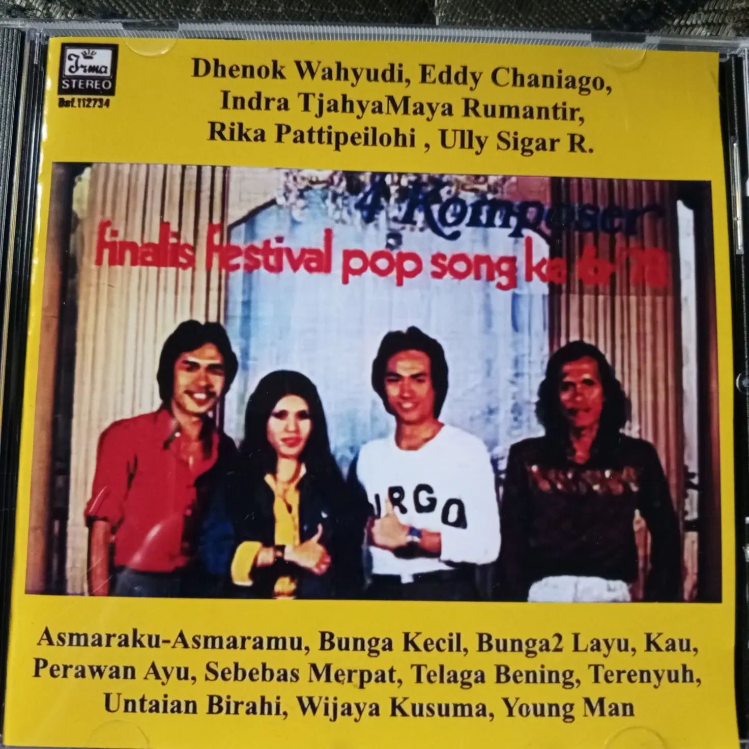CD KOMPOSER FINALIS FESTIVAL POP SONG KE 4