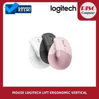 Gambar Mouse Ergonomic Vertical Wireless Bluetooth Logitech LIFT Silent dari Risc Computer Kota Surakarta 1 Tokopedia