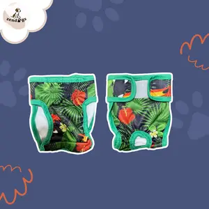 Celana Popok Anjing Betina - Green Paradise