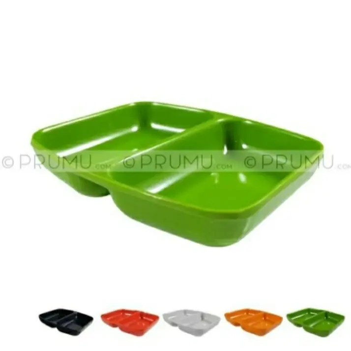 Piring Sambal Sekat 2 / Tempat Sambal Sekat Merek Unica SA-866 4