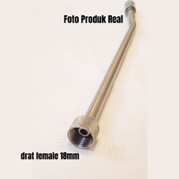 Gambar Nozzle sprayer manual 28cm elektrik stainless curved 18mm 313H dari saprotan Kota Tangerang 4 Tokopedia