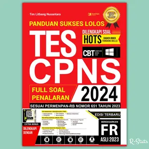 Buku Latihan Soal Tes Masuk CPNS 2024 Terbaik Best Seller Ori Original