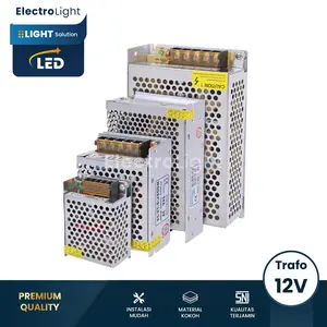 Trafo adaptor power suply 12V 3A 5A 10A 20A 30A Untuk lampu strip LED