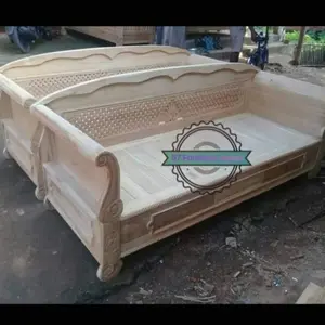 bale bale bangku antik kursi tamu panjang besar kayu jati Jepara