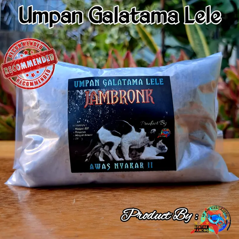 umpan galatama lele JAMBRONK 300g SIAP PAKAI - GENTAK PANCING 0