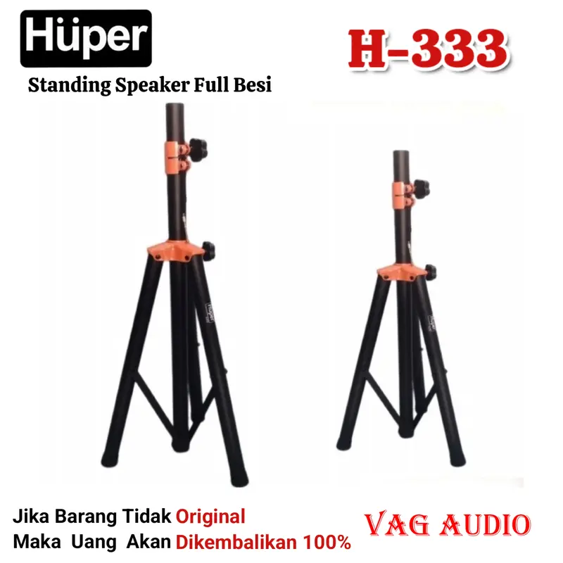 STAND SPEAKER HUPER H-333, TRIPOD SPEAKER H333 0