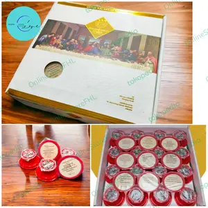 Roti Anggur Perjamuan Kudus Ayat isi 50cup merk RosGung