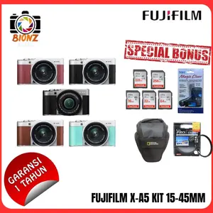 kamera fujifilm xa5 kit 15 45mm