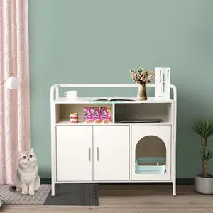 3 in 1 Kabinet Kucing Hewan Peliharaan Bufet Kabinet Rumah kucing