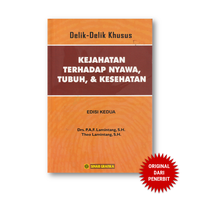 Gambar Delik-Delik Khusus - Kejahatan Terhadap Nyawa Edisi 2 - Cover Lama dari Penerbit Bumi Aksara Kab. Bekasi 1 Tokopedia