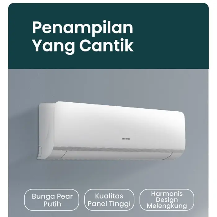Hisense AC Air Conditioner Inverter 2 PK - AI18KCG (Indoor+Outdoor) 4
