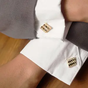 Houseofcuff Cufflinks Kancing Lengan Kemeja Studded A002