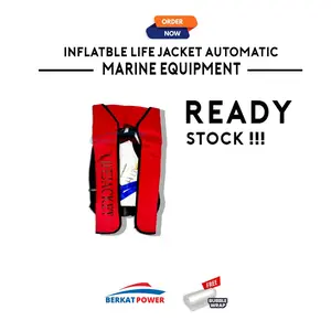 Inflatable Life Jacket Manual 150N Pelampung Safety Marine Equipment