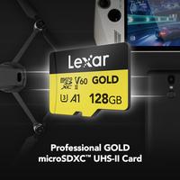 Gambar Lexar Gold MicroSDXC UHS-II V60 128GB - micro SD 128 GB dari Lexar Indonesia Official Kota Administrasi Jakarta Pusat 3 Tokopedia