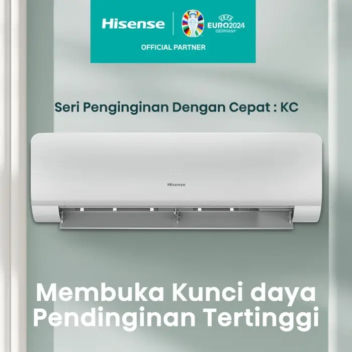 Hisense AC Air Conditioner Inverter 2 PK - AI18KCG (Indoor+Outdoor) 1