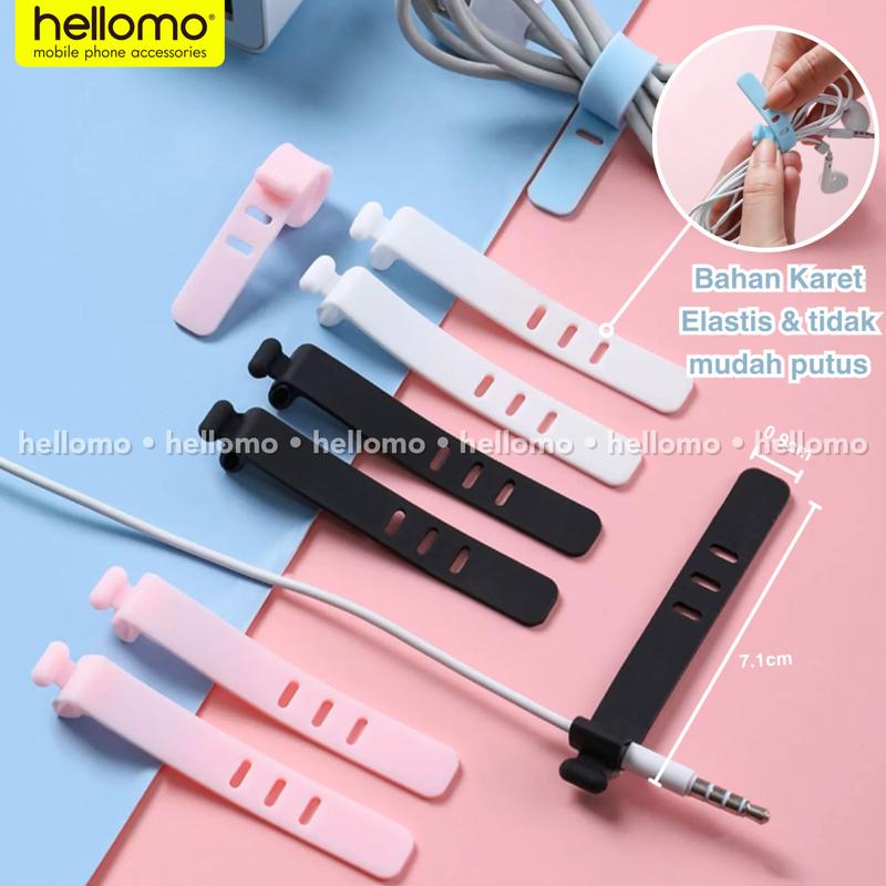 Pengikat Kabel / Penggulung Cable / Binder Klip Cable / Cord Holder 0