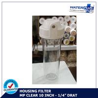 Gambar Housing Filter Air Clear MP 10 Inch - 1/4" Drat dari Filter Air Waterpro Kota Administrasi Jakarta Barat 5 Tokopedia