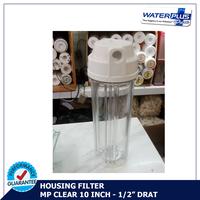 Gambar Housing Filter Air Clear MP 10 Inch - 1/4" Drat dari Filter Air Waterpro Kota Administrasi Jakarta Barat 4 Tokopedia