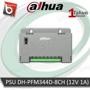 POWER SUPPLY DH-PFM344D-8CH-EN PSU DAHUA ADAPTOR 8 KAMERA 8CH 8PORT