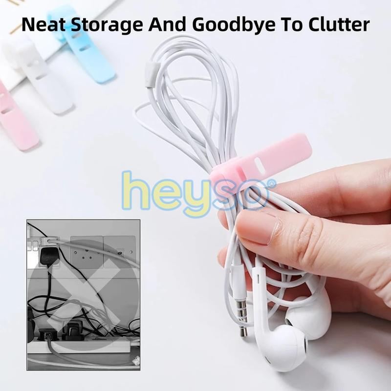 Pengikat Kabel / Penggulung Cable / Binder Klip Cable / Cord Holder 3