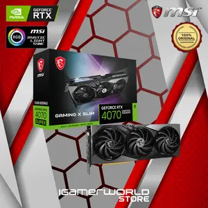 MSI VGA GeForce RTX 4070 SUPER 12G GAMING X SLIM 12GB GDDR6X
