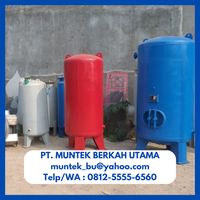 Gambar Pressure Tank 500 Liter Water Pressure tank / Air Receiver Tank dari PT. MUNTEK BERKAH UTAMA Kota Administrasi Jakarta Barat 2 Tokopedia