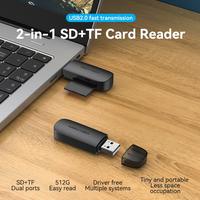 Gambar VENTION CARD READER 2in1 USB 3.0 + Type-C - CLK dari Techno Computer Bali Kota Denpasar 3 Tokopedia