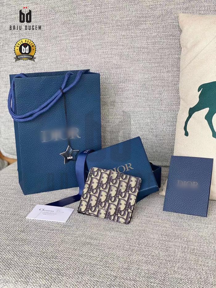 Gambar DOMPET PRIA D QUALITY MIRROR 1:1 IMPORT - W DM 3 dari baju dugem Kota Administrasi Jakarta Utara Tokopedia