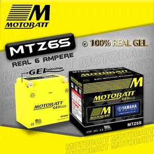MOTOBATT AKI KERING MTZ6S 12V 6AH SATRIA FU SONIC CB150R NMAX OLD AEROX OLD ASLI ORIGINAL 100% GARANSI 6BLN Motor Motorcycle