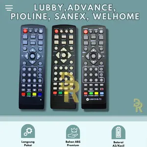 Remot Remote Stb Set Top Box Dvb-T2 Luby New Matrix Advance