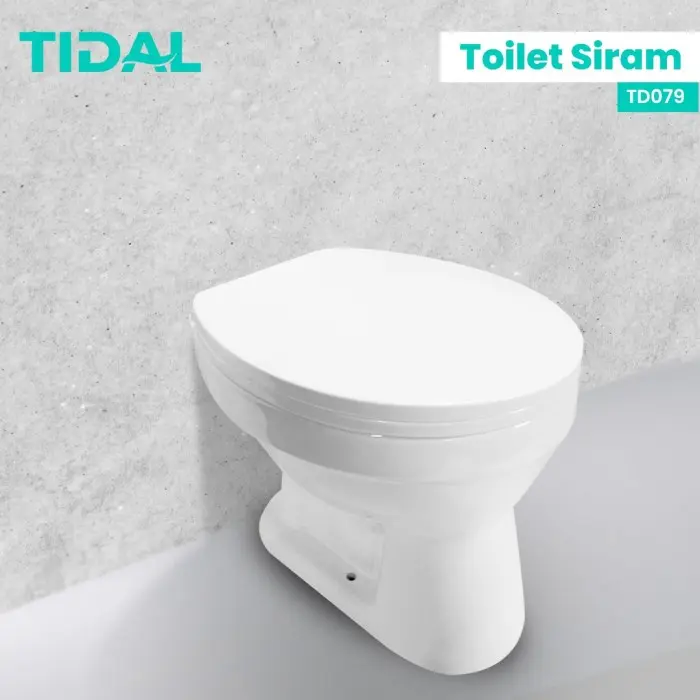 Closet Duduk + Tutup Volk C-509 White 1
