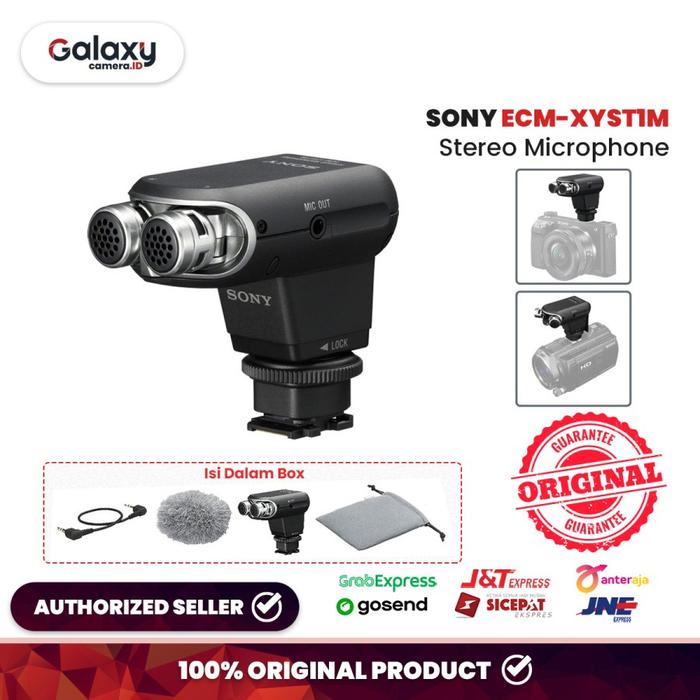 Gambar Sony ECM-XYST1M Stereo Microphone dari Galaxy Camera Kota Tangerang Tokopedia