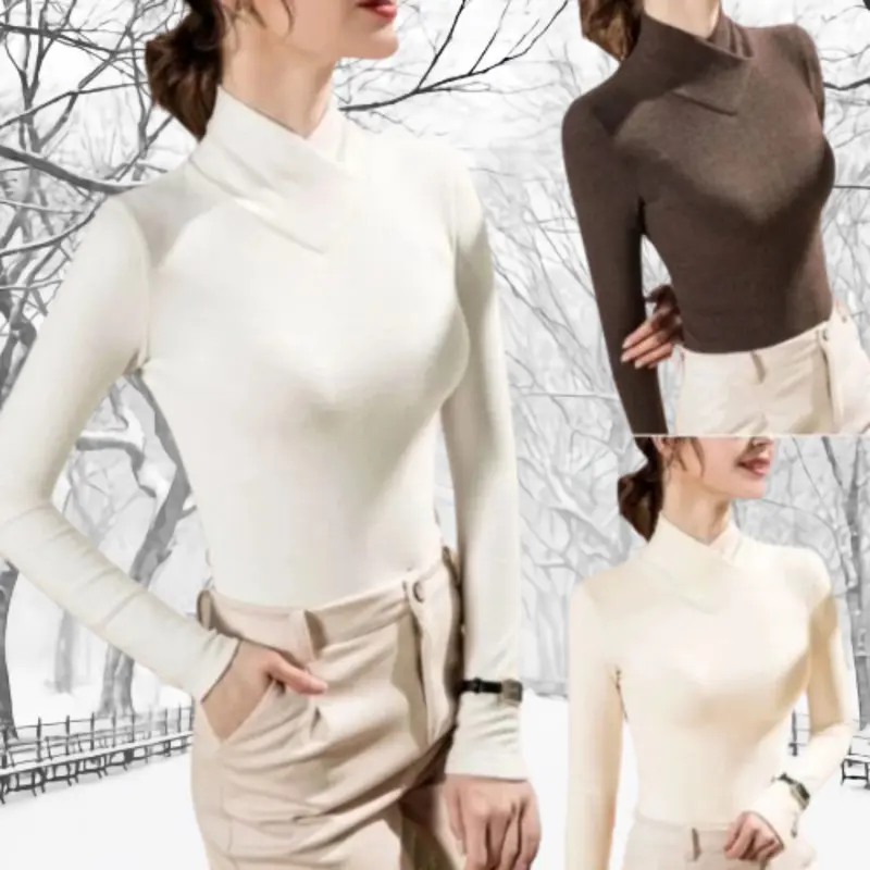 Sweater wanita longjohn winter musim dingin salju thermal wanita 2