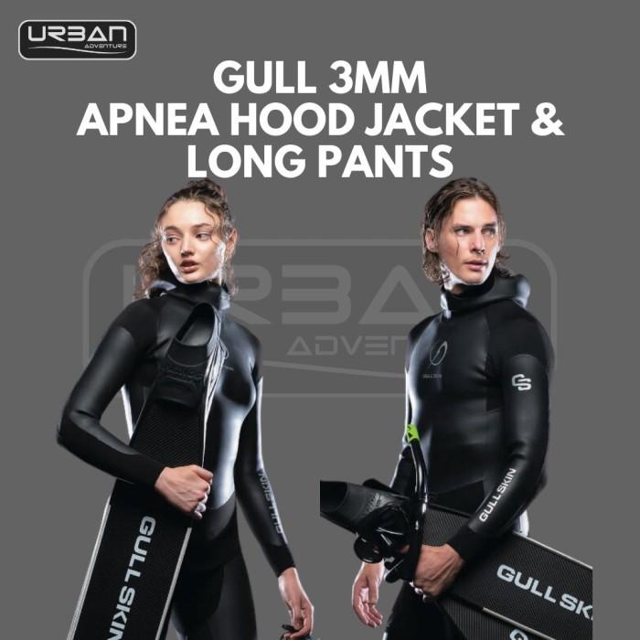 Gull GW-6672A 3mm APNEA Hood Jacket & Long Pants Women's