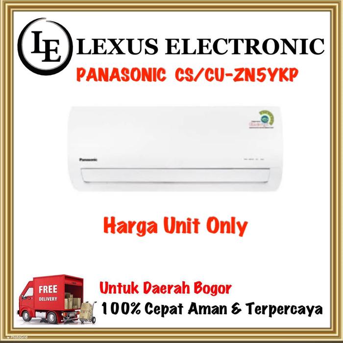 Gambar PANASONIC AC 0.5 PK | CS/CU-ZN5YKP | ZN5YKP dari lexus electronic mall Kota Bogor Tokopedia