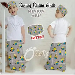 sarung celana anak instan karakter UJE FREE PECI Baju koko solmed