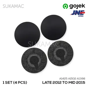 4 Pcs Rubber Feet Karet MacBook Pro Retina A1425 A1398 A1502