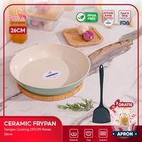 Gambar PARIM Cookware Fry pan 26cm DYFLON Ceramic Coating Wajan Anti Lengket dari Parim Official Store Kota Tangerang 1 Tokopedia