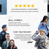 Gambar JAKET DENIM RIPPED JEANS PAPAGO - JAKET JEANS WANITA - RIPPED BIO - L dari Papago Kota Bekasi 4 Tokopedia