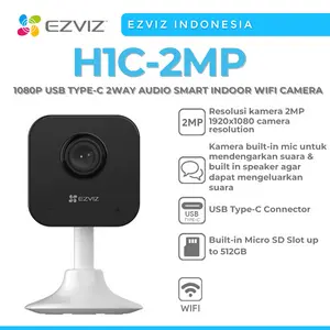 EZVIZ H1C 2MP 1080P USB TYPE-C 2WAY AUDIO SMART INDOOR WIFI CAMERA